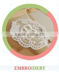 Regular design voile lace fabric Nigerian chemical lace
