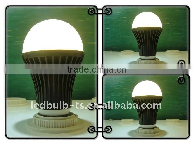E27 plastic injection LED lamp bulb 7W