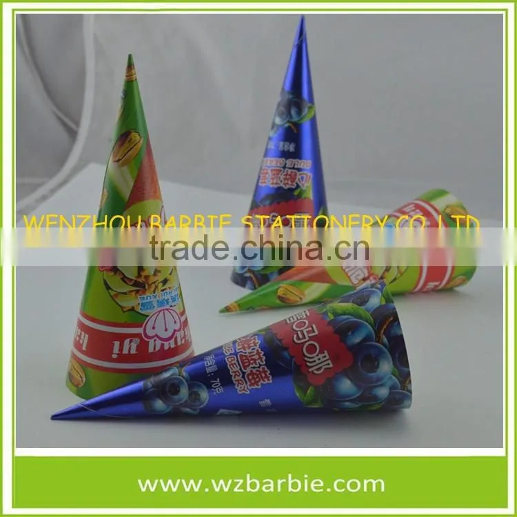 Ice Cream Cone Paper Sleeves