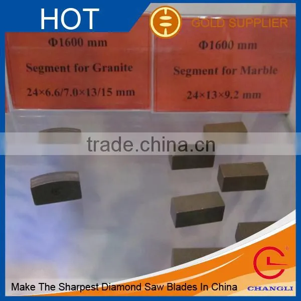 1000mm diamond segment for marble