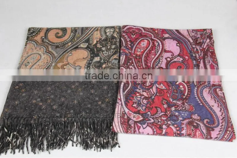 Paisley Fashionable Cashmere Shawl Blanket