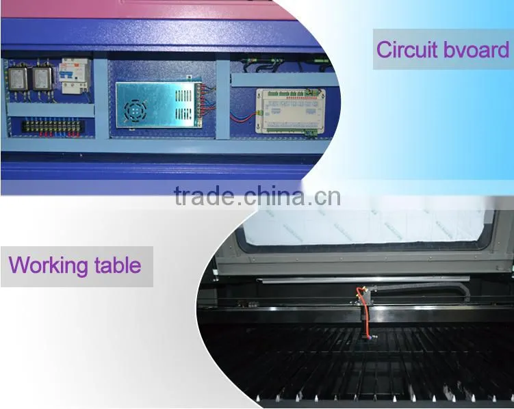 laser cutting machine 1300mm*900mm laser cutting machine in Guangzhou
