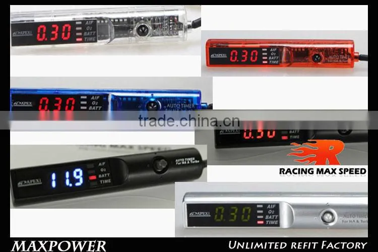 APEX digital auto Turbo timer black with green led(MP-TT-01BC)hight quality