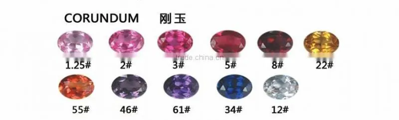Synthetic Blue Spinel Rough 112# with Grade A