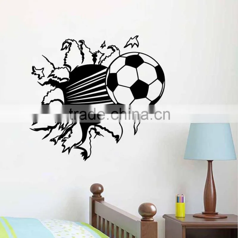 Alforever VINYL football 3d Wall decals