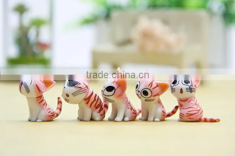 Home Decor plastic Cat Crafts Figure Ornament
