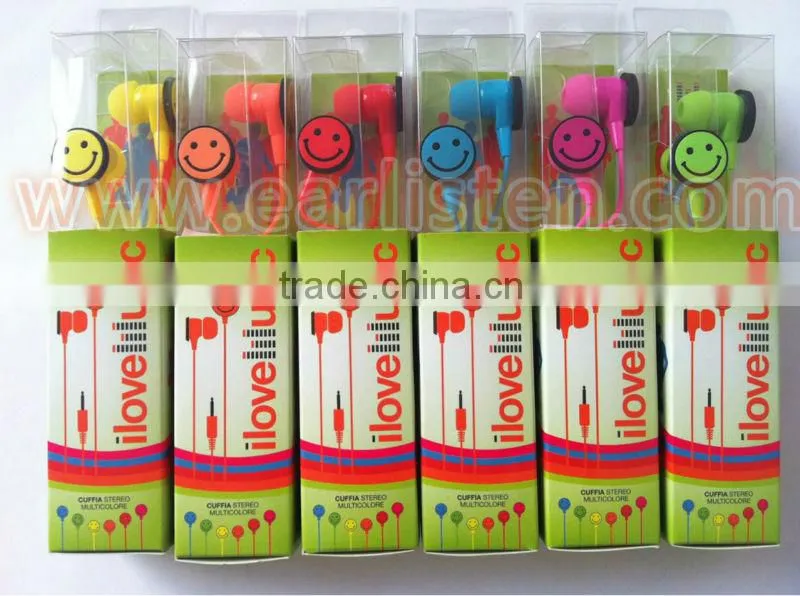 custom molded earbud earphone with molded packing