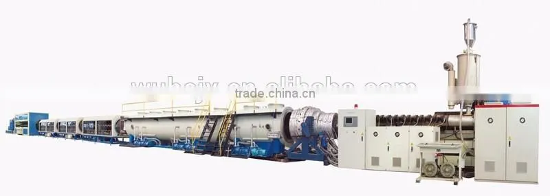 PE water pipe extruder