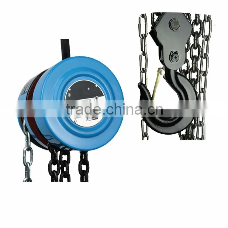 colorful snatch block chain manual chain block 5 ton chain pulley block