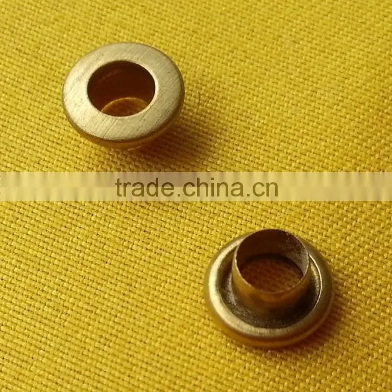 7mm Folded Rim Metal Grommet For Handhag / Clothes / shoes --- A033