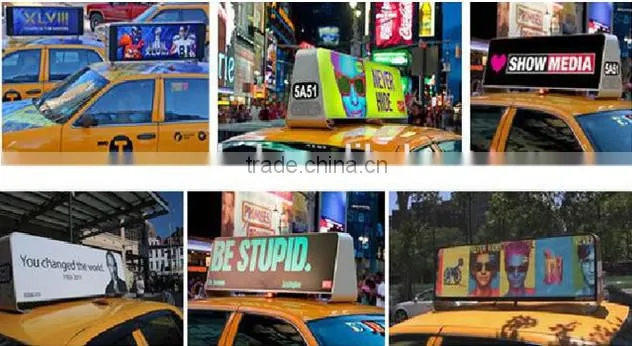 2015 new invention bus commercial advertising led display screen/moving truck led display