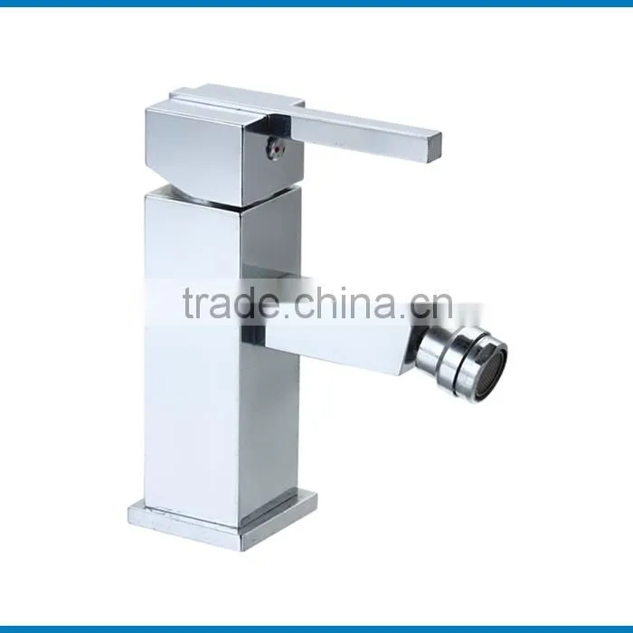 Contemporary Brass Mounted Single Hole Handle Sensor Wash Basin Mixer Kitchen Faucet 13001-CR