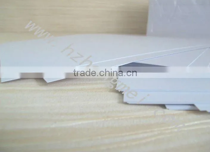 A4 0.6mm White Blank Inkjet Printing PVC Sheet for Plastic Cards for 2015
