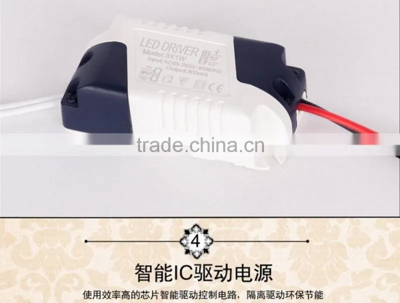 European LED Ceiling Light COB Lamp 3W 5w Resin + Aluminum LED Downlight