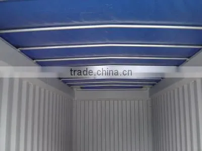 container roof bow for open top container