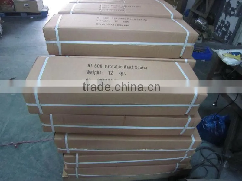2015 new hot selling professional plastic Manual lengthen hand impulse heat isostaic press sealing sealer