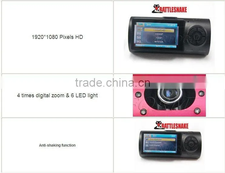 hd 1080P Car DVR driver recorder driver recorder hd car dvr camera