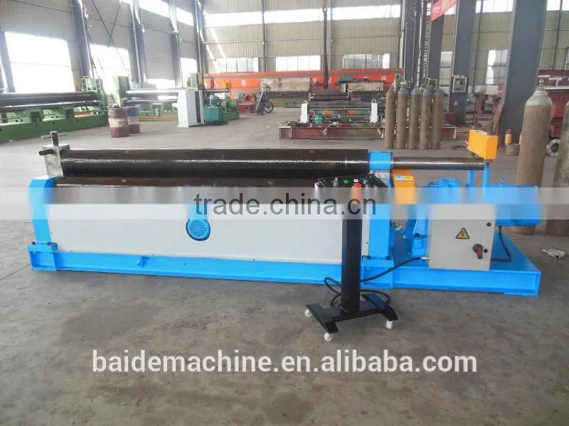 China manufacturer W11 three roller symmeterical bending machine plate rolling machine