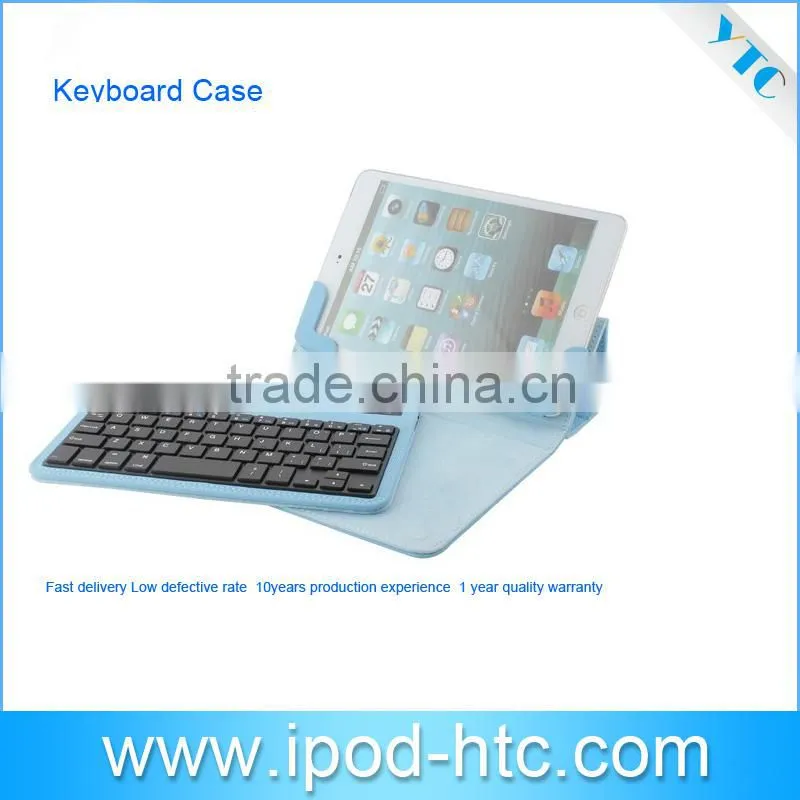 Fashion style wireless Keyboard case, Wlreless bluetooth keyboard case, PU wireless bluetooth keyboard case