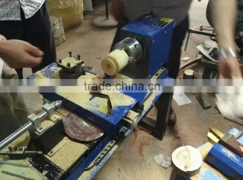 Automatic Wooden Beads Wood Bowl Wood Knob Making Machine Pray Beads Mini Lathe Machine