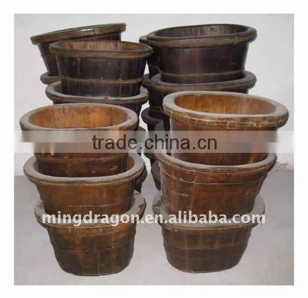 Chinese antique wooden storage box
