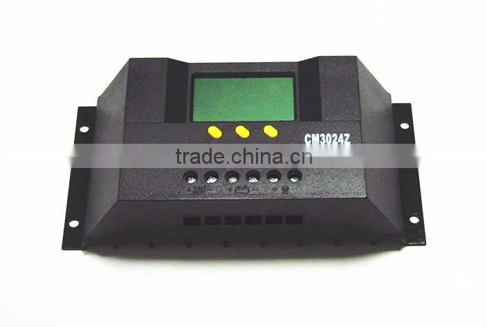 12v 24v 48v solar charge controller PWM 30A lcd display