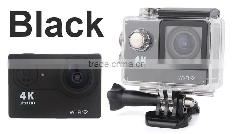 4K camera Ultra HD 30M Waterproof Sports action Camera 170 wide angel Lens 2-inch 4K 25fps/ 2.7K 30fps/ 1080P 60fps action cam