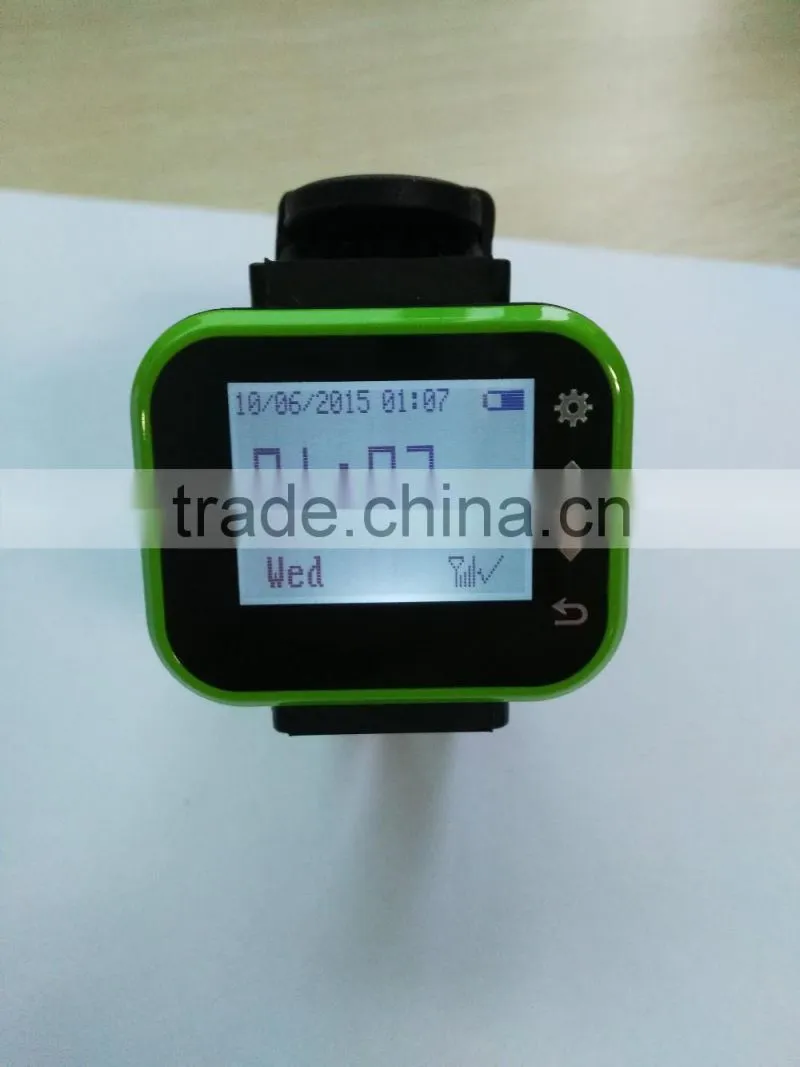 wireless restaurant buzzer transmitter waiter smart watches guest pager guest paing system