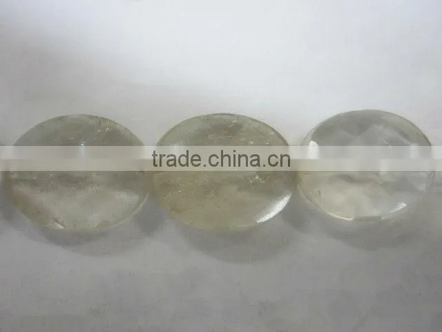 Smoky Quartz faceted oval