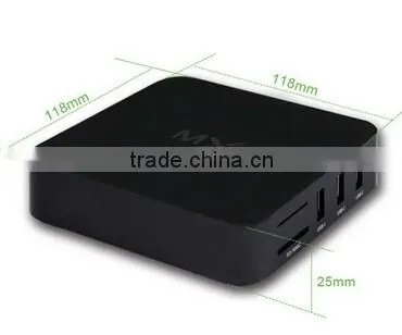 MXQ Amlogic S805 XBMC Media Player Quad Core Android 4.4 Smart TV BOX H.265 1080p 1G 8G Media Android Box