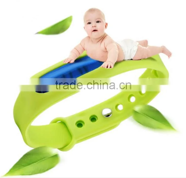 The adjustable mosquito repellent bracelet, anti-mosquito insect-resistant TPR harmless plant capsules bracelet