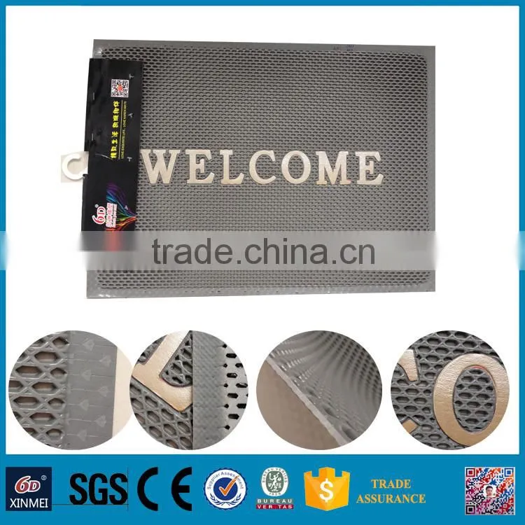 Outdoor Entrance Printing Welcome Mat for Promotion