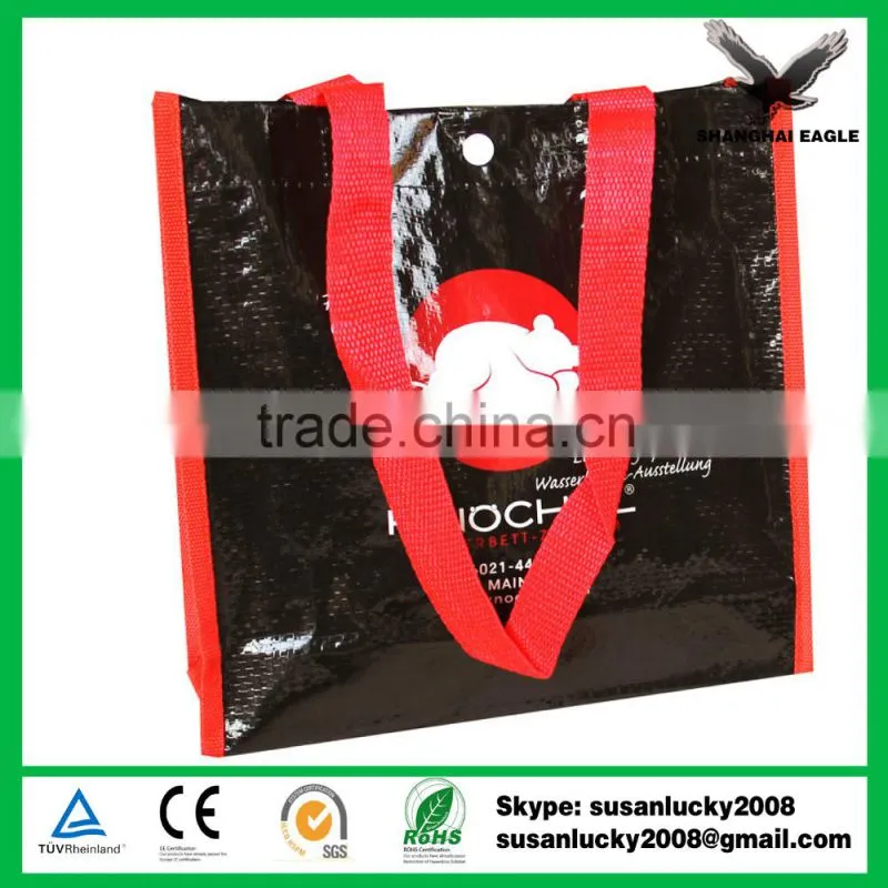 Custom promotion laminated non woven bag