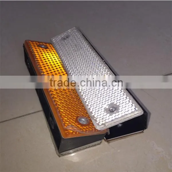 Manufacture road safety reflective PVC delineator post / traffic sign post