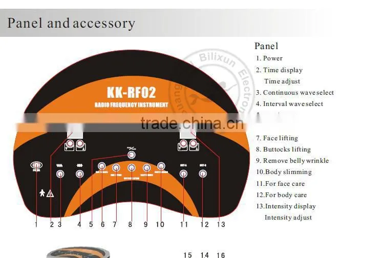 hotsale radio frequency facial machine KK-RF02