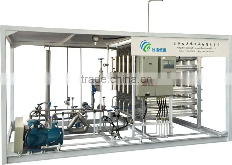 LNG for six dispenser pump skid