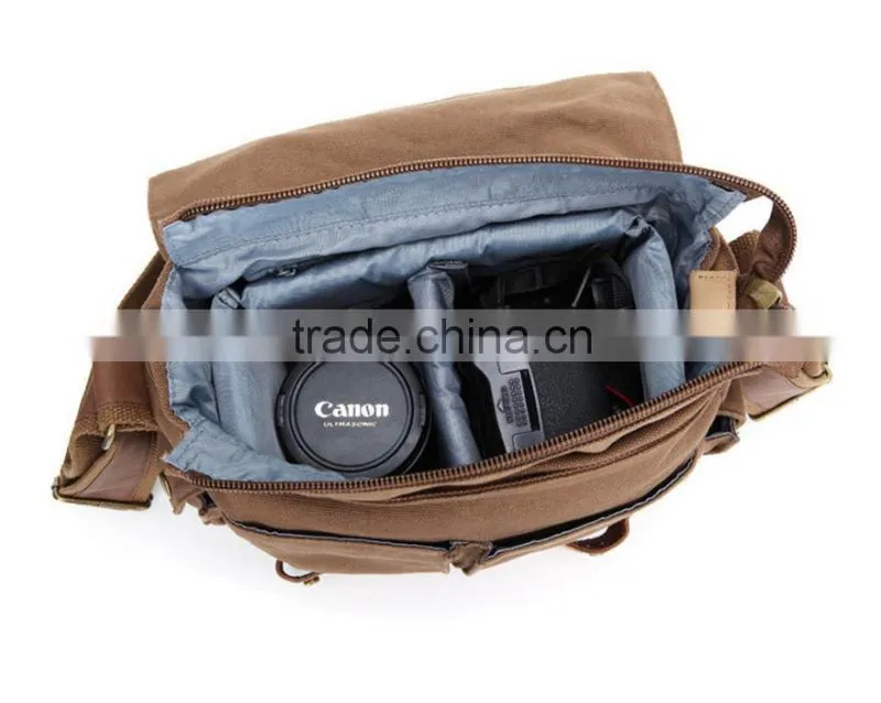 gray small fashion camera bag manufacturer