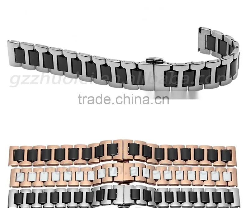 16|18|20mm Stainless steel bracelet wristbands waych band