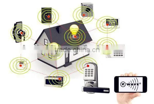 Home Automation Zwave WIFI System Unlock Phone Lock