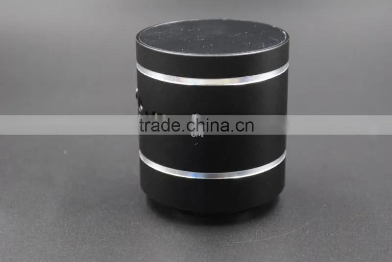 Bluetooth Wireless Mini Speaker 3.5mm Cable Bass Black