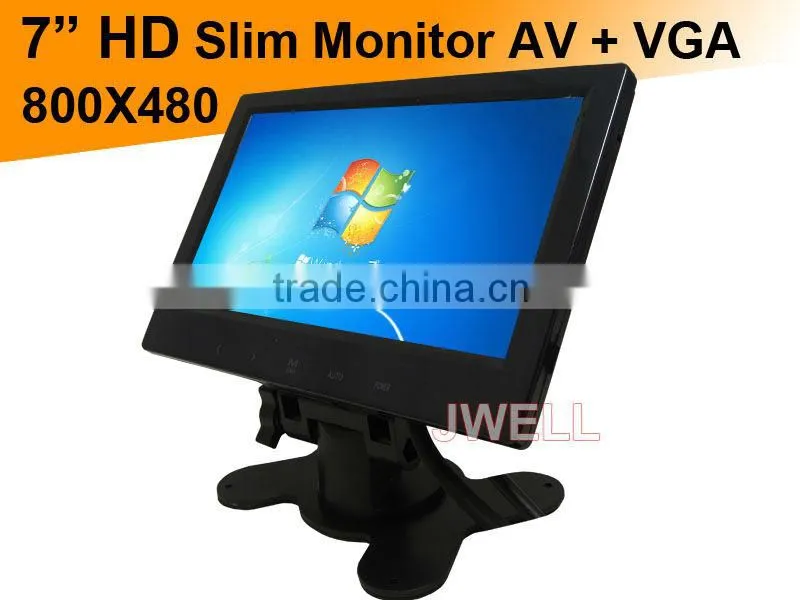 Hot sell 7 " Vga Monitor With Detachable Frame