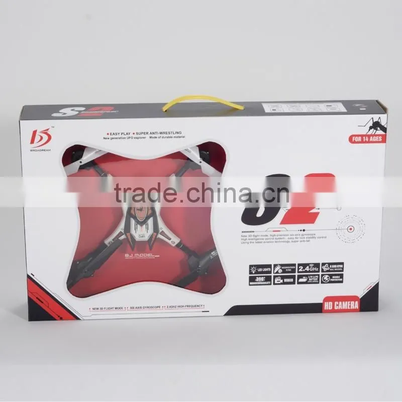 2.4g remote controlled helicopter rc quadcopter nano drone with 0.3MP FPV