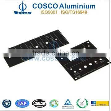 OEM colorl anodizing Aluminum Panel