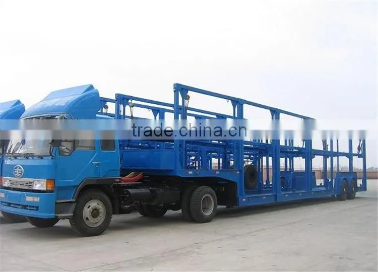 Auto transport carrier trailer , car carrier semi trailer for sale