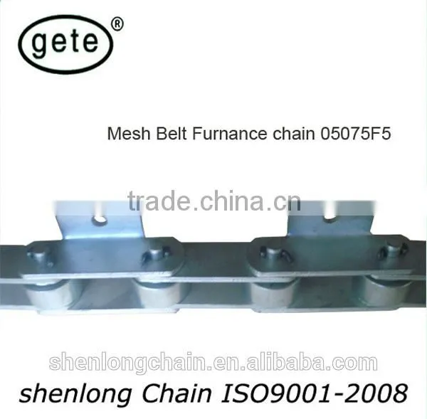 05075F5A1 Mesh belt Zinc plated conveyor chain