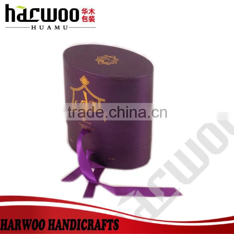 Charming cardboard packing perfume box with clear window