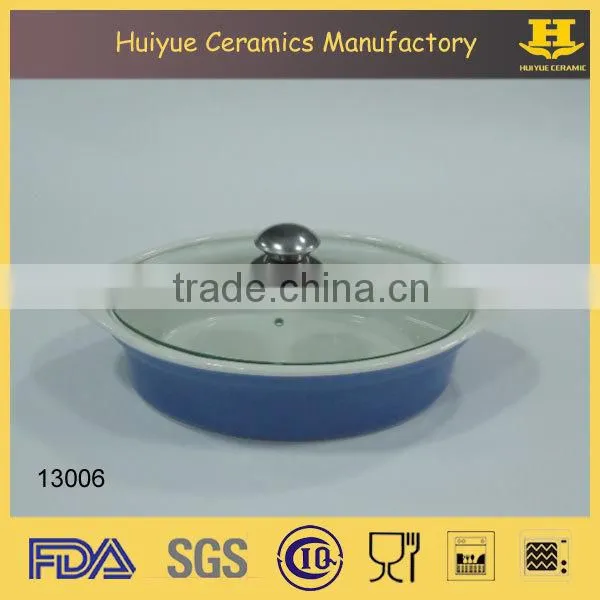 porcelain rectangular casserole with ears