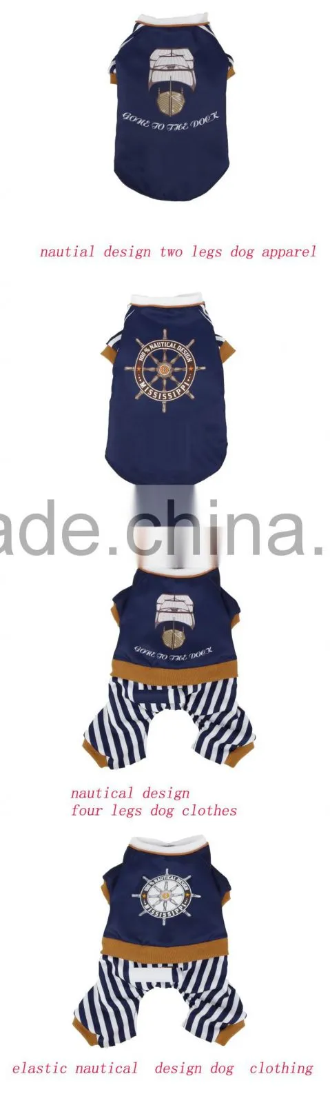 dog clothes dog nautical clothing dog garments