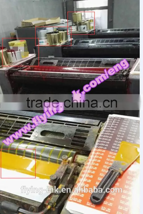 CMYK high printing performance Sublimation transfer ink for Komori offset machine