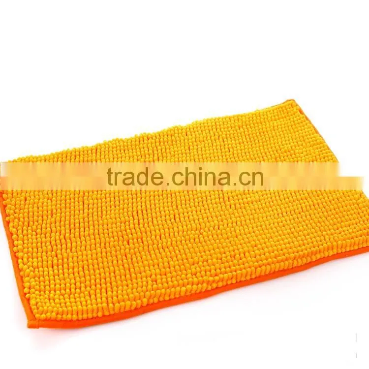 Luxury Bathroom soft microfiber non-slip bath rug